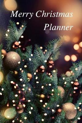 Book cover for Merry Christmas Planner