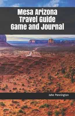 Book cover for Mesa Arizona Travel Guide Game and Journal