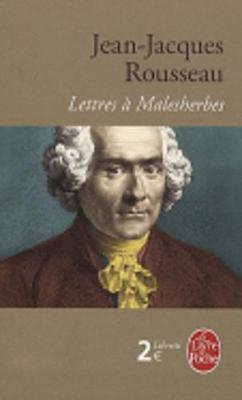 Book cover for Lettres a Malesherbes