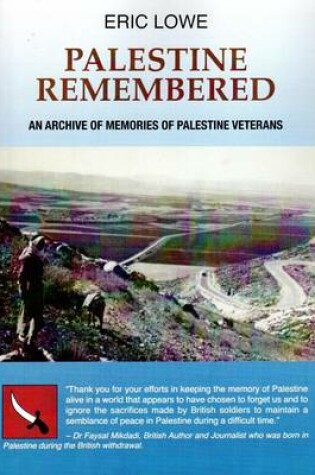 Cover of Palestine Remembered