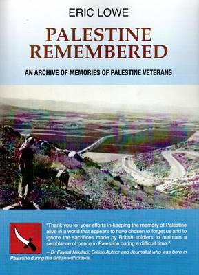 Book cover for Palestine Remembered