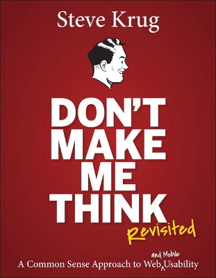 Book cover for Don't Make Me Think, Revisited