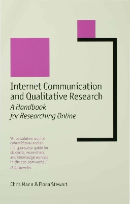 Book cover for Internet Communication and Qualitative Research
