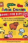 Book cover for Animal Coloring Books for Kids Ages 4-8