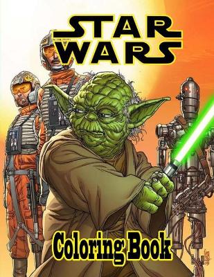 Book cover for Star Wars Coloring Book
