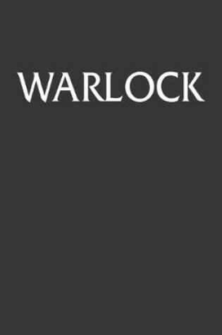 Cover of Warlock Notebook