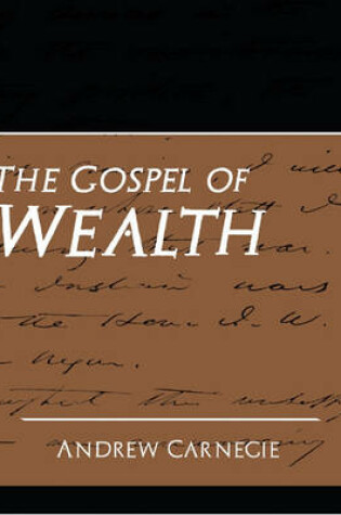 Cover of The Gospel of Wealth (New Edition)