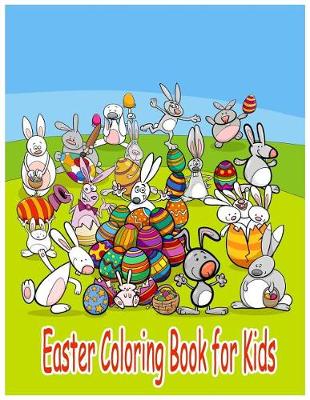 Book cover for Easter Coloring Book for Kids