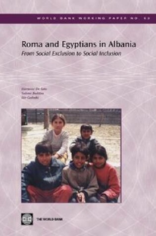 Cover of Roma and Egyptians in Albania: From Social Exclusion to Social Inclusion