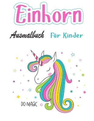 Book cover for Einhorn Malbuch