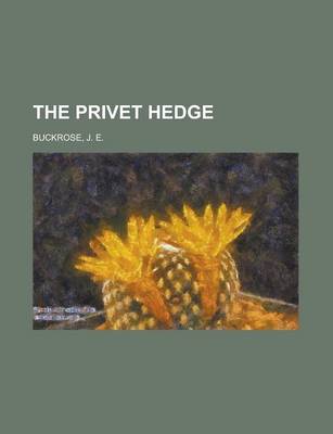 Book cover for The Privet Hedge