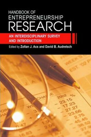 Cover of Handbook of Entrepreneurship Research