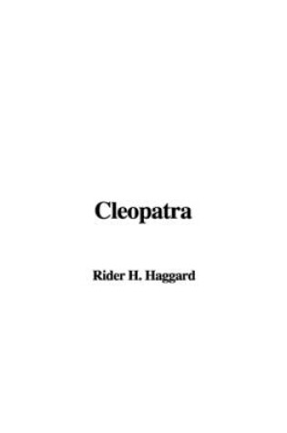 Cover of Cleopatra