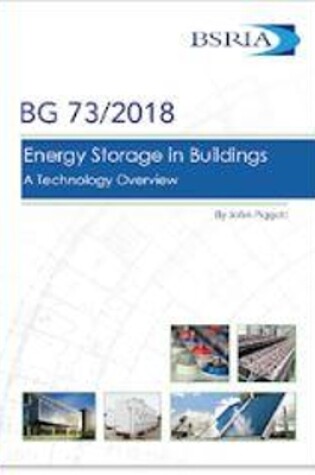 Cover of Energy storage in buildings - a technology overview (BG 73/2018)