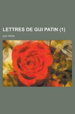 Cover of Lettres de GUI Patin (1)