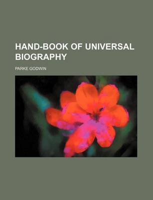 Book cover for Hand-Book of Universal Biography