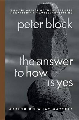 Book cover for The Answer to How Is Yes