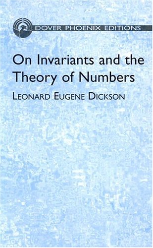 Book cover for On Invariants and the Theory of NUM