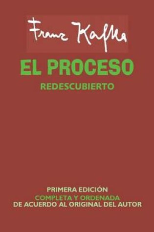 Cover of El Proceso Redescubierto