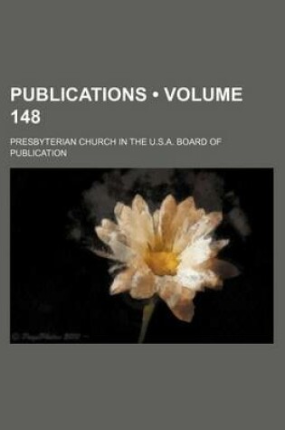 Cover of Publications (Volume 148)