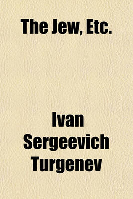 Book cover for The Jew, Etc.