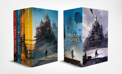 Cover of Mortal Engines (Ian McQue boxset x4)
