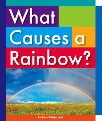 Book cover for What Causes a Rainbow?