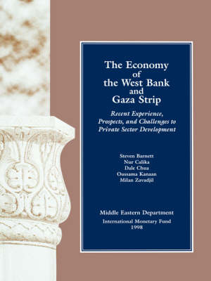 Book cover for The Economy of the West Bank and Gaza Strip