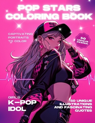 Cover of Pop Stars Coloring Book