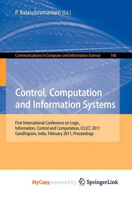 Book cover for Control, Computation and Information Systems