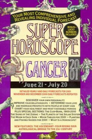 Cover of Super Horoscope: Cancer 2001