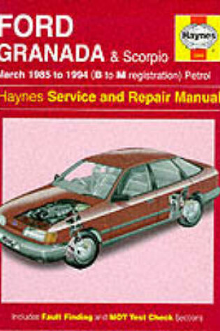 Cover of Ford Granada and Scorpio ('85 to '94) Service and Repair Manual