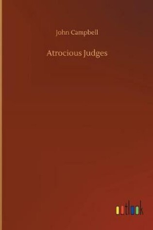 Cover of Atrocious Judges