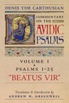 Book cover for Beatus Vir (Denis the Carthusian's Commentary on the Psalms)