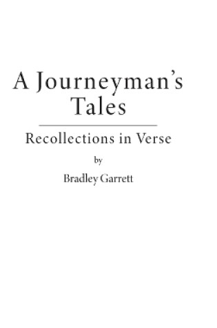 Cover of A Journeyman's Tale