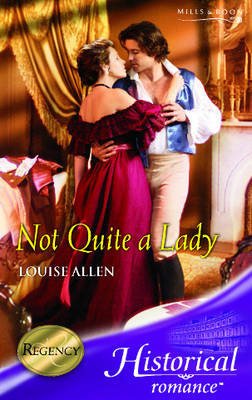 Book cover for Not Quite a Lady