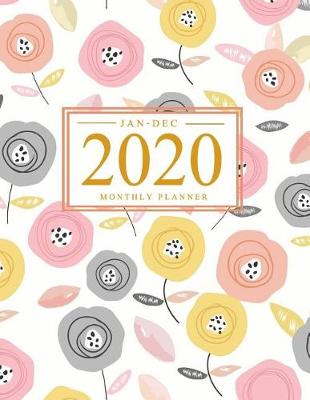 Book cover for 2020 Monthly Planner Jan-Dec