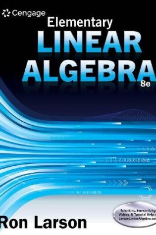 Cover of Webassign Printed Access Card for Larson's Elementary Linear Algebra, Single-Term