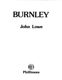 Book cover for Burnley