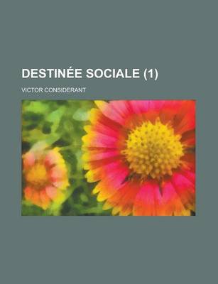 Book cover for Destinee Sociale (1)