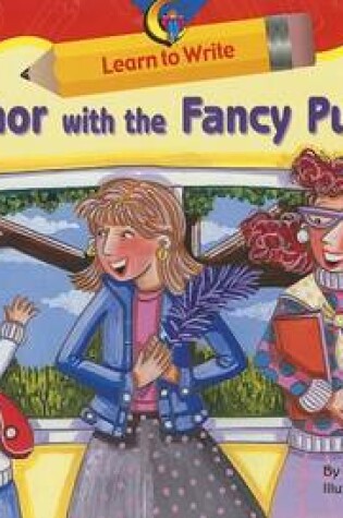 Cover of The Author with the Fancy Purple Pen