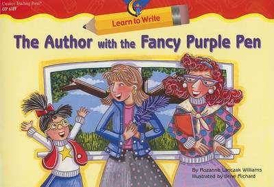 Cover of The Author with the Fancy Purple Pen