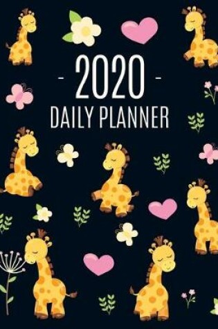 Cover of Cute Giraffe Planner 2020