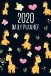 Book cover for Cute Giraffe Planner 2020