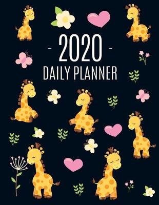 Book cover for Cute Giraffe Planner 2020