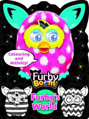 Book cover for Furby Boom Colouring Book Furby's World