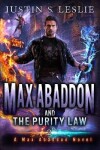 Book cover for Max Abaddon and The Purity Law