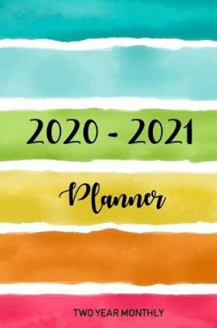 Cover of 2020-2021 Two Year Monthly Planner