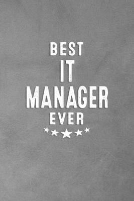 Book cover for Best IT Manager Ever
