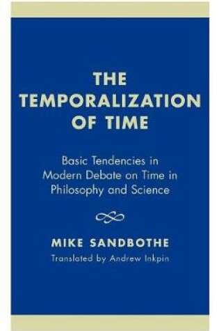 Cover of The Temporalization of Time